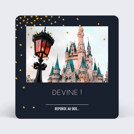 Carte Anniversaire Poussière d'Étoiles - Bon Pour
