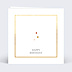 Carte anniversaire adulte Jolies Cadres Verso