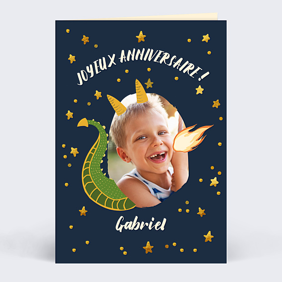 Anniversaire Enfant Dragon