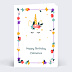 Anniversaire Enfant Licorne Fleurs