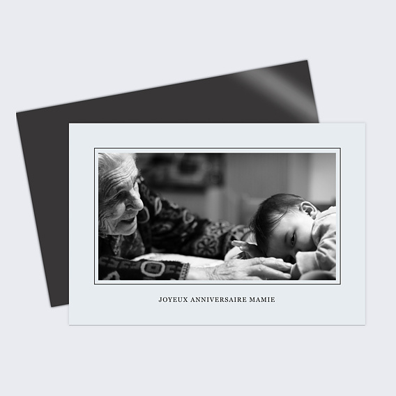 Carte anniversaire Carte Postale Chic