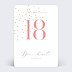 Carte anniversaire adulte Milestone Petits Pois