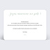 Carte anniversaire adulte Cinematic I Verso