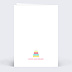 Carte anniversaire adulte Birthday Cake en Photos Verso