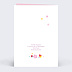 Carte anniversaire enfant Licorne Arc-en-ciel Photo Verso