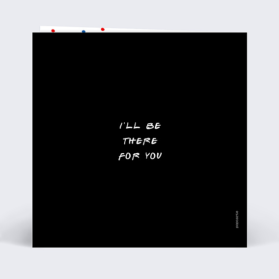 Carte anniversaire Copain de Soirée Verso