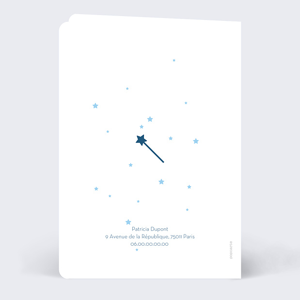 Carte Anniversaire Bal Princesse Verso