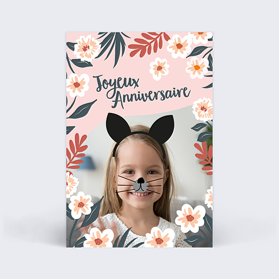 Anniversaire Enfant Petit Chat