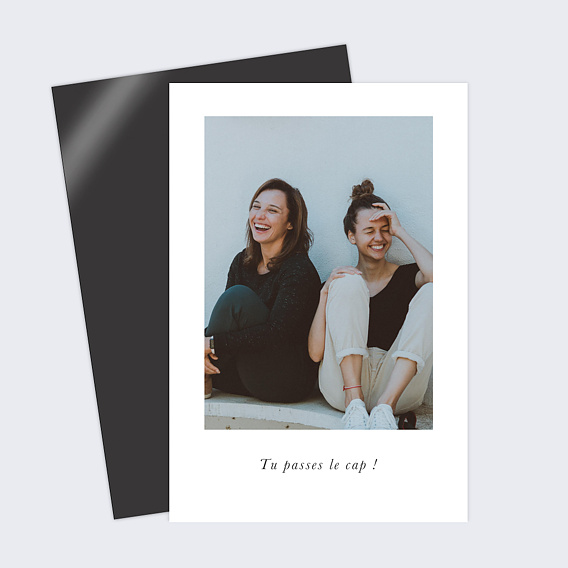Carte anniversaire Polaroid Simple