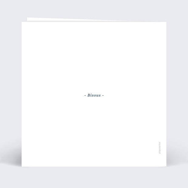 Carte Anniversaire Lovely Summer Verso