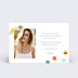 Carte anniversaire adulte Confettis Chic Verso