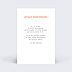 Carte anniversaire enfant Polaroïd Simple Vertical Verso