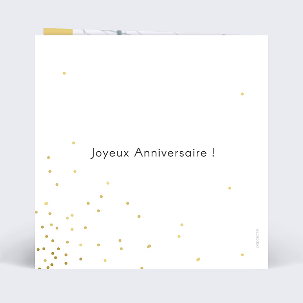 Carte Anniversaire Addition Verso