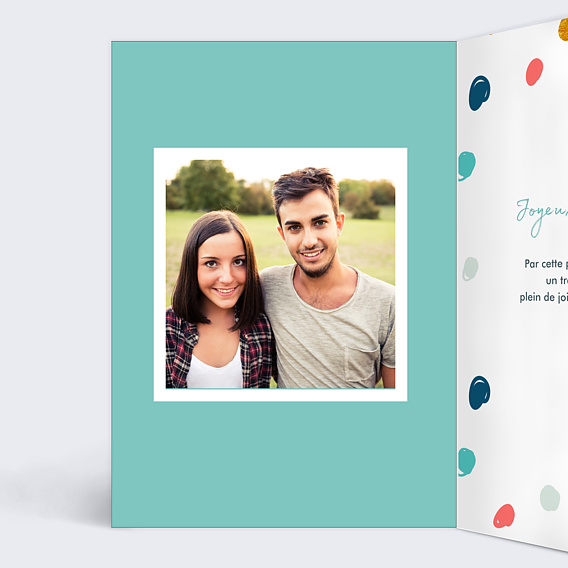 Carte anniversaire Pop Birthday Intérieur Gauche