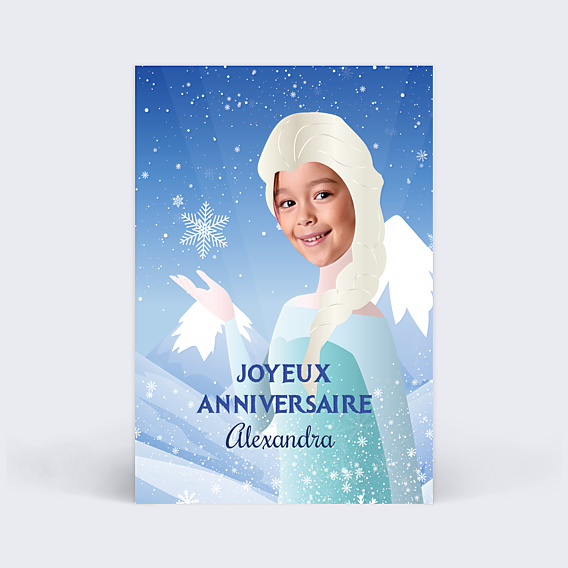 Anniversaire Enfant Reine des Neiges