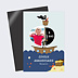 Carte anniversaire enfant Bateau Pirate