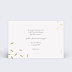 Carte anniversaire Chic Confettis Verso