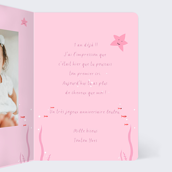 Anniversaire Enfant Petite Sirène