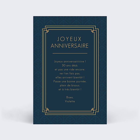 Anniversaire Adulte Années Folles