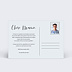 Carte anniversaire Carte Postale Chic Verso