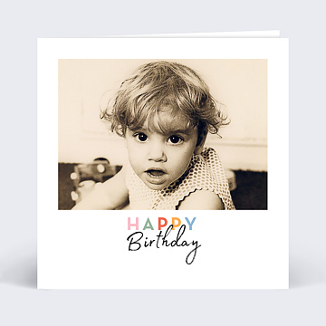 Carte anniversaire adulte Devinette Colore