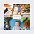 Anniversaire Enfant Multiphotos Etiquette