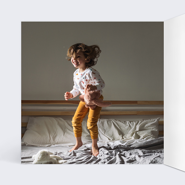 Carte Anniversaire Multiphotos Chic Intérieur Gauche