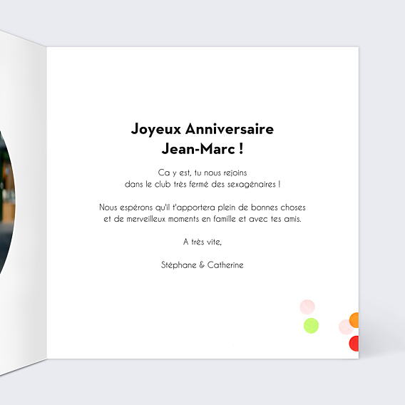 Anniversaire Adulte Party 60