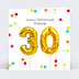 Carte anniversaire adulte Party 30