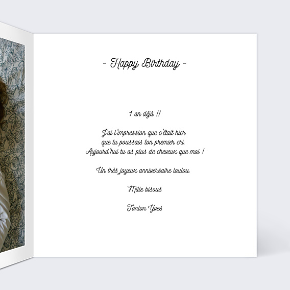 Anniversaire Enfant Tirets Gâteau d'Anniversaire