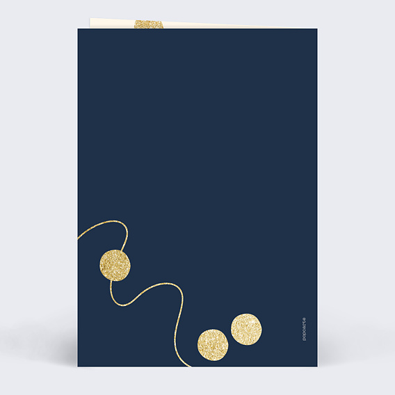 Carte anniversaire Timeline Verso