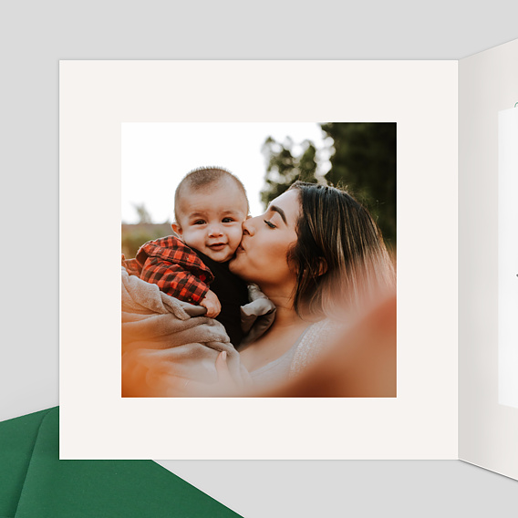 Carte anniversaire enfant Jungle Secrète Intérieur Gauche