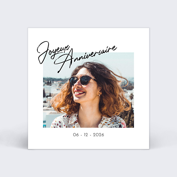 Anniversaire Adulte Signature