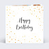 Anniversaire Adulte Dorure Pois