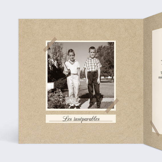 Carte anniversaire Bonne Cuvée Intérieur Gauche