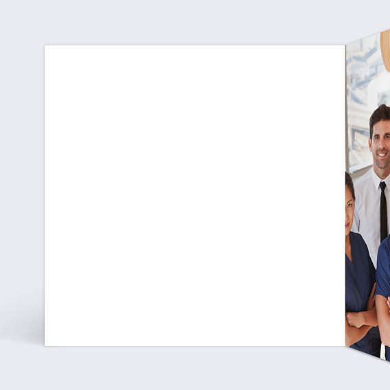 Carte anniversaire Dorure Pois Intérieur Gauche