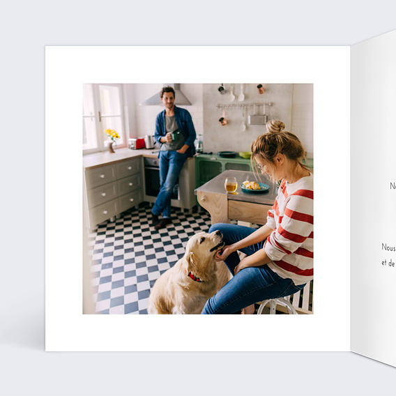 Carte anniversaire Tropicool Intérieur Gauche