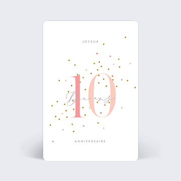 Anniversaire Enfant Milestone Petits Pois