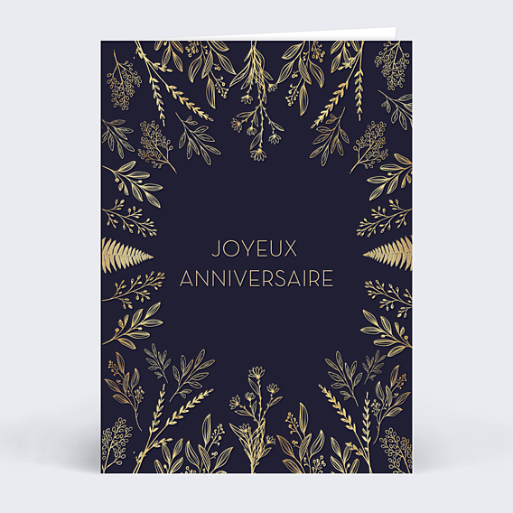 Anniversaire Adulte Élégance Ocre