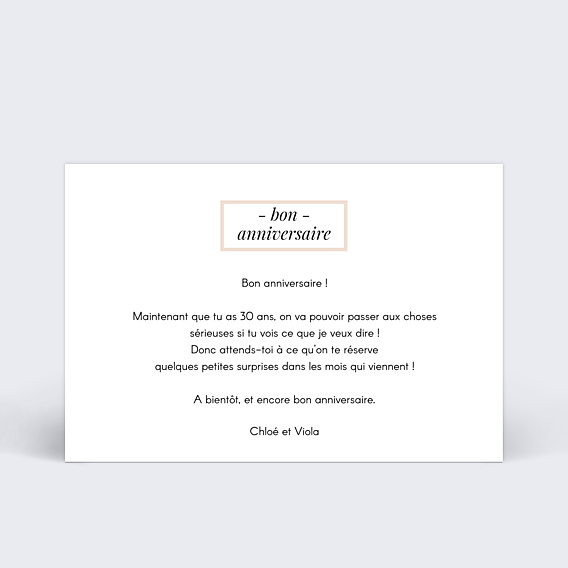 Anniversaire Adulte Etiquette Poudrée