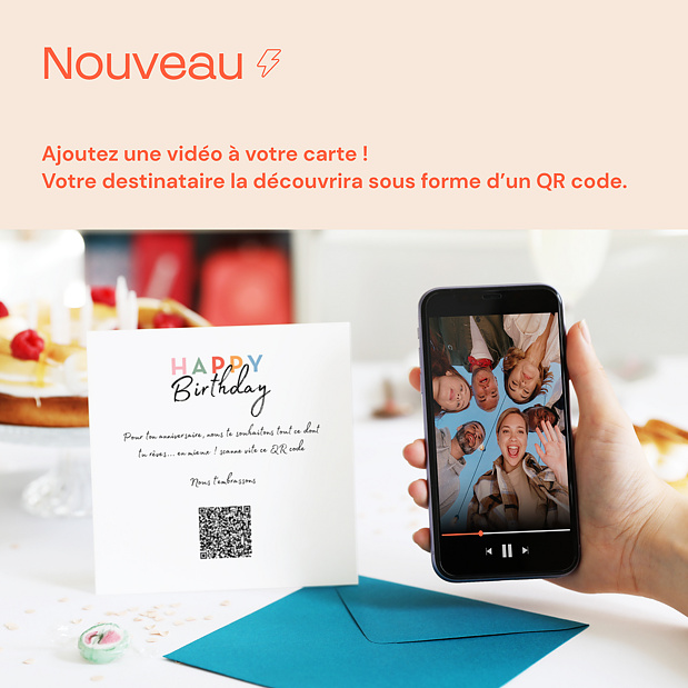 Carte Anniversaire Devinette Colorée
