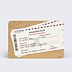 Carte anniversaire adulte Boarding Pass - Bon Pour Voyage