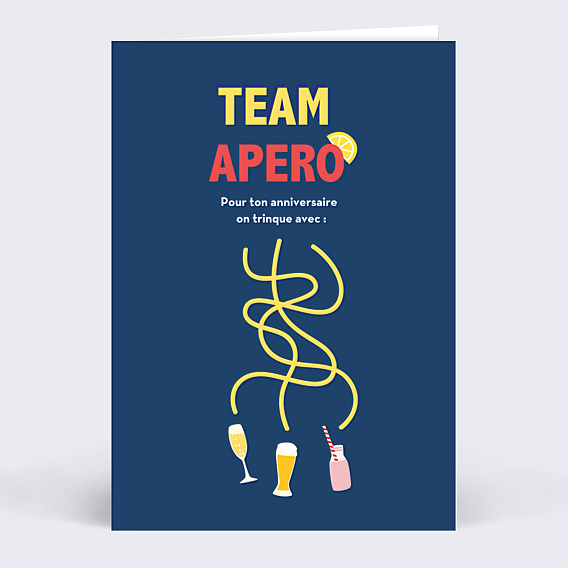 Anniversaire Adulte Team Apéro
