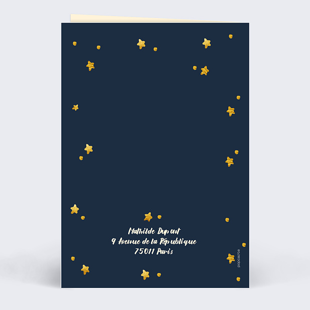 Carte Anniversaire Dragon Verso