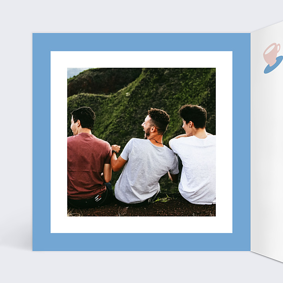 Carte anniversaire Non-Anniversaire Intérieur Gauche