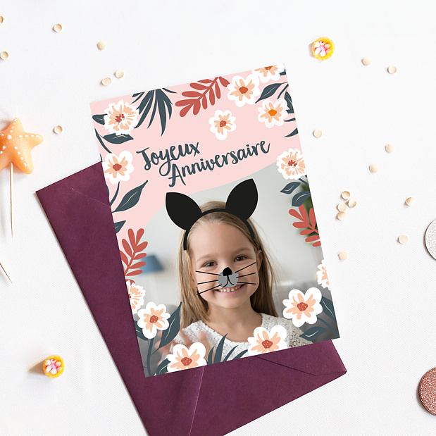 Carte Anniversaire Petit Chat Popcarte