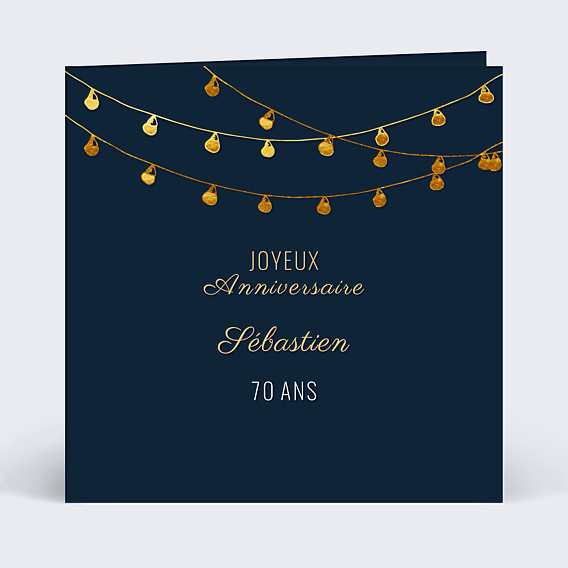 Carte anniversaire Guinguette
