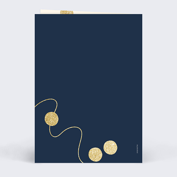 Carte anniversaire Timeline Verso