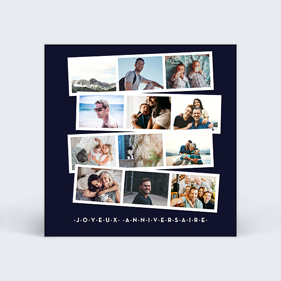 Anniversaire Adulte Rétrospective Photomaton