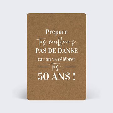 Carte virtuelle anniversaire Bohème